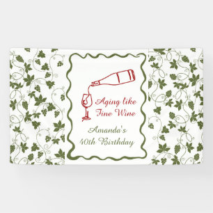 Aging Like Fine Wine Banner