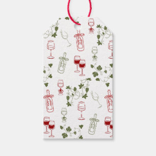 Aging Like Fine Wine Gift Tags