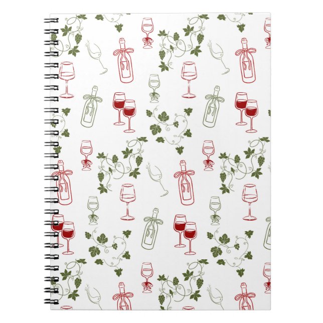 Aging Like Fine Wine Notebook (Front)