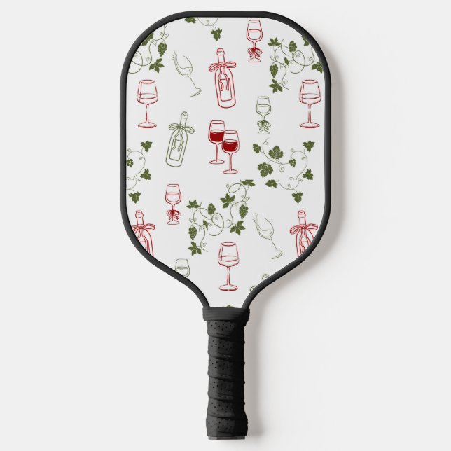 Aging Like Fine Wine Pickleball Paddle (Front)