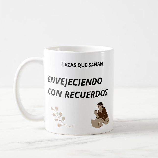 Aging Mug with memories | Gift  (Left)