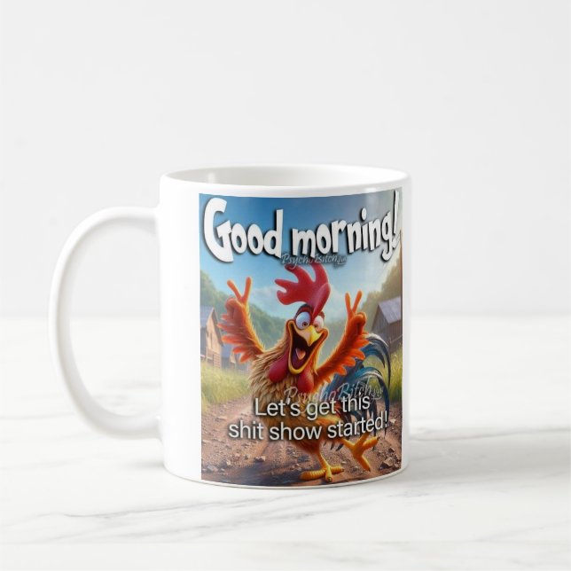   "Aging with Attitude: Good Morning, Midnight!"   Coffee Mug (Left)