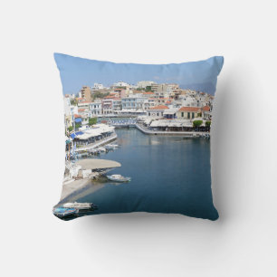 Agios Nikolaos Throw Pillow