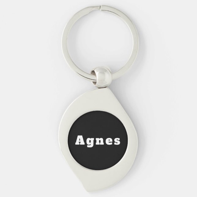 Agnes Key Ring (Front)