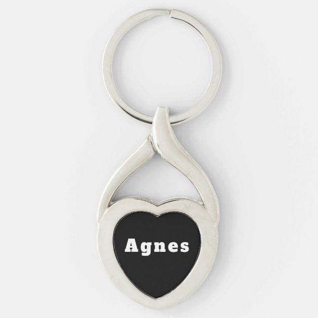 Agnes Key Ring (Front)