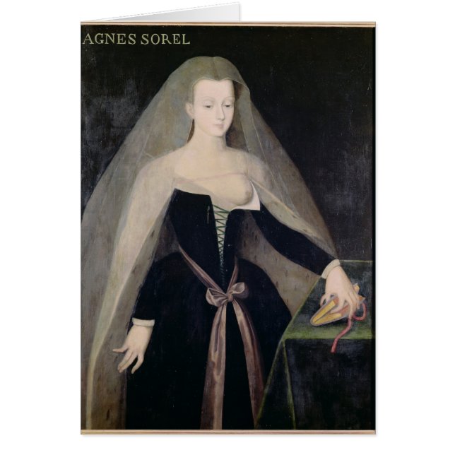 Agnes Sorel  Favourite of Charles VII (Front)