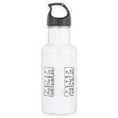 Agnese periodic table name water bottle (Back)