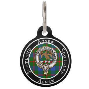 Agnew Badge & Tartan Personalised People ID Tag