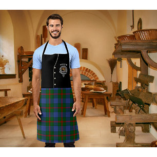 Agnew Clan Badge & Tartan Kilt Apron