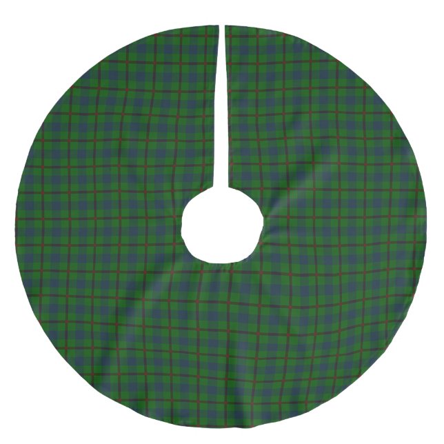 Agnew Hunting Christmas Tree Skirt (Front)