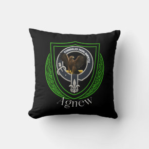 Agnew Scottish Clan Crest Cushion