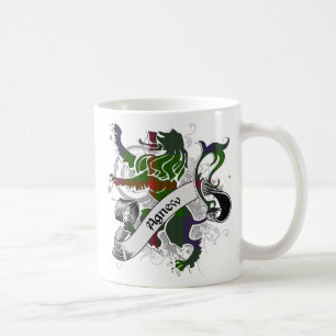Agnew Tartan Lion Coffee Mug