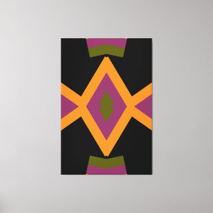 Agnezina Bold Geometric13 Canvas Print