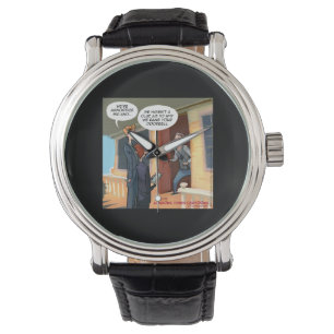 Agnostic Missionaries Unisex Funny Watch