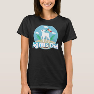 Agnus Dei Lamb God Traditional Latin Mass Catholic T-Shirt
