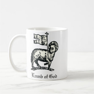 Agnus Dei The Paschal Lamb of God Fine Art Coffee Mug