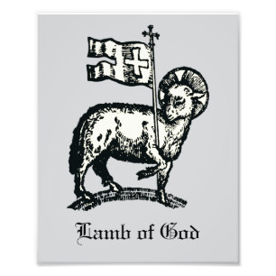 Agnus Dei The Paschal Lamb of God Fine Art Photo Print