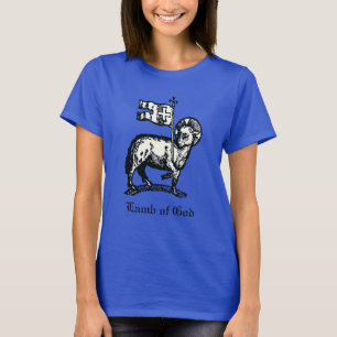 Agnus Dei The Paschal Lamb of God Fine Art  T-Shirt
