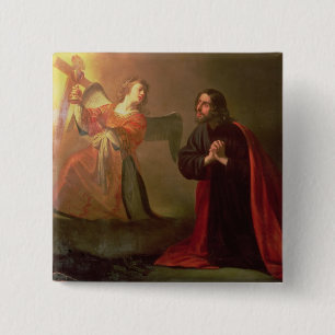 Agony in the Garden 15 Cm Square Badge