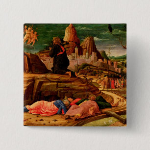 Agony in the Garden, c.1460 15 Cm Square Badge