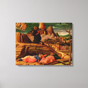Agony in the Garden, c.1460 Canvas Print