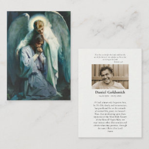 Agony in the Garden Funeral Prayer Card