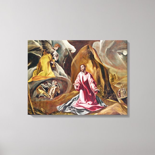 Agony in the Garden of Gethsemane, c.1590's Canvas Print (Front)