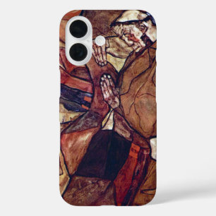 Agony, The Death Struggle by Egon Schiele iPhone 16 Case