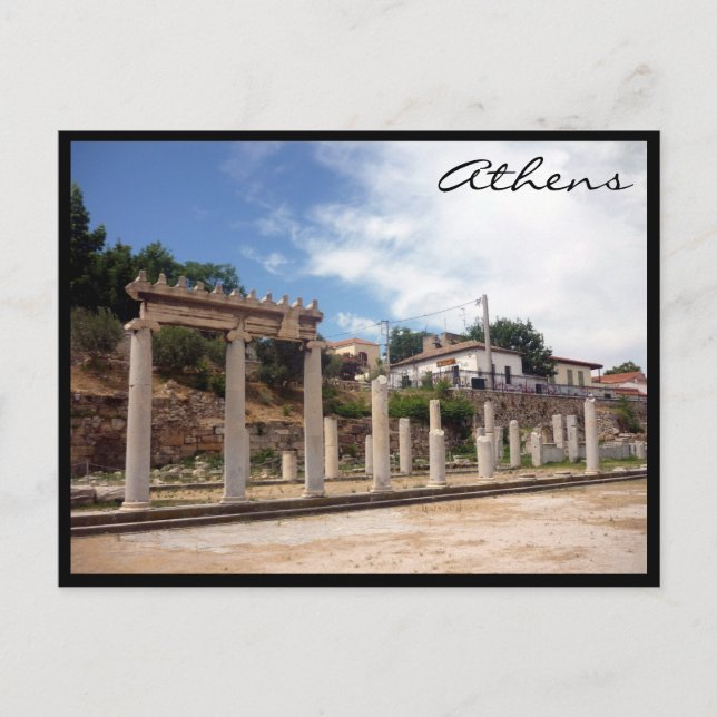 agora columns postcard (Front)