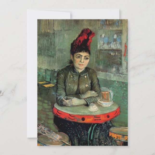 Agostina Segatori, Cafe du Tambourin by Van Gogh (Front)