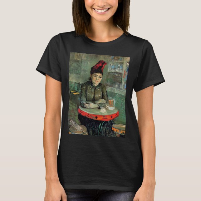 Agostina Segatori, Cafe du Tambourin by Van Gogh T-Shirt (Front)