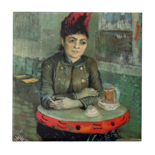Agostina Segatori, Cafe du Tambourin by Van Gogh Tile