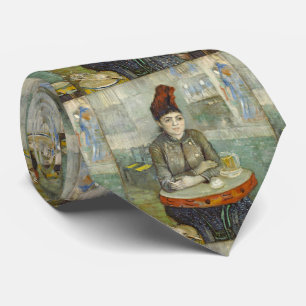 Agostina Segatori in Cafe du Tambourin by Van Gogh Tie