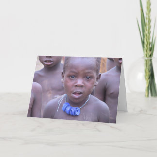 Agou Fie Child Holiday Card