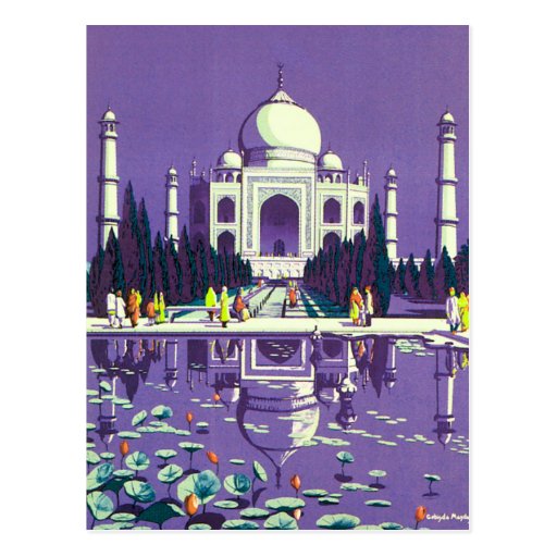 Image of Agra ~ Taj Mahal Postcard