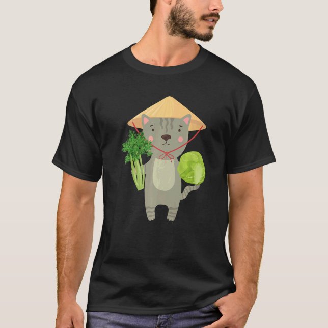 Agricultor Graphic Cow Farmer Agriculture Tractor  T-Shirt (Front)
