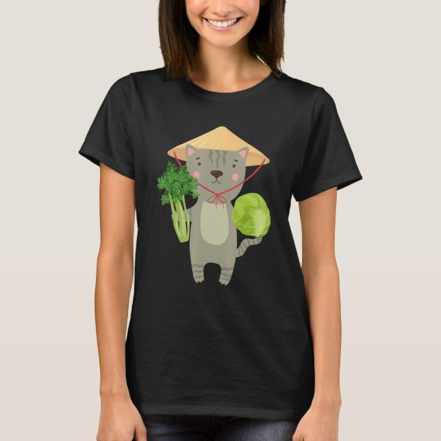 Agricultor Graphic Cow Farmer Agriculture Tractor  T-Shirt (Front)
