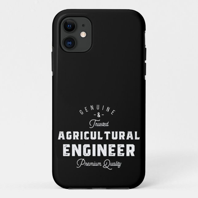 Agricultural engineer, cool, engineer, engineering Case-Mate iPhone case (Back)