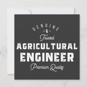 Agricultural engineer, cool, engineer, engineering invitation