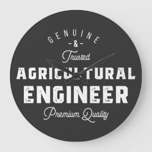 Agricultural engineer, cool, engineer, engineering large clock