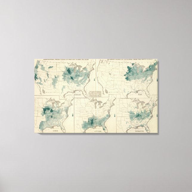 Agricultural productions canvas print (Front)