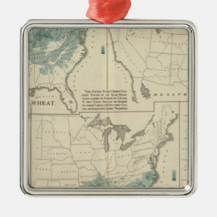 Agricultural productions metal tree decoration