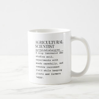Agricultural scientist coffee mug
