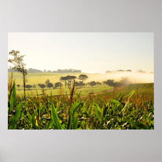 Agriculture Brazil Poster