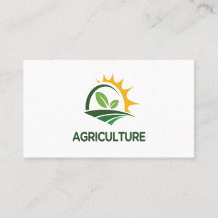 Agriculture Business Card