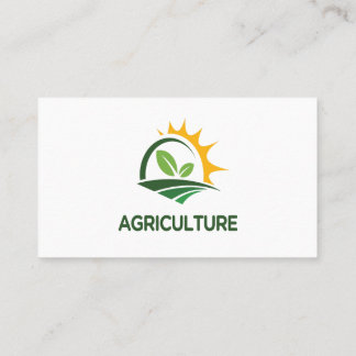 Agriculture Business Card