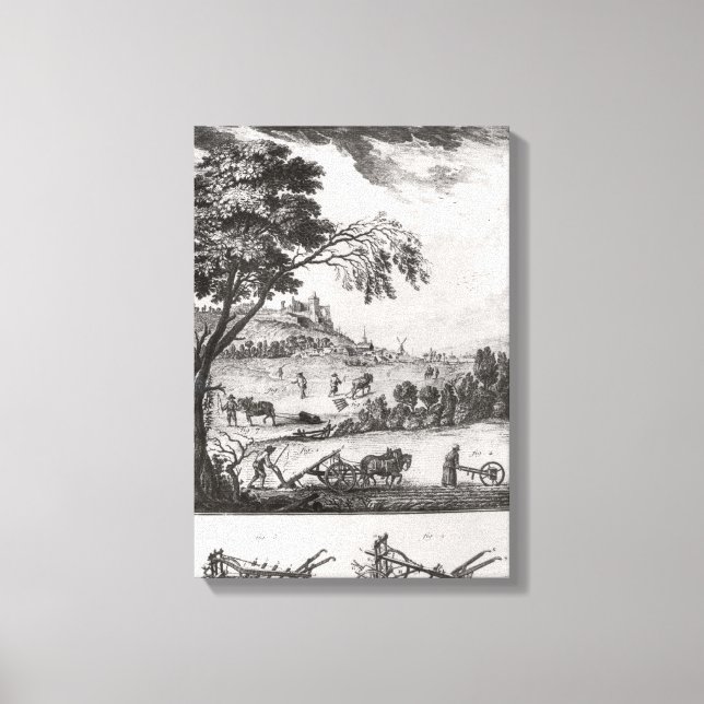 Agriculture Canvas Print (Front)