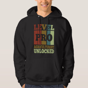Agriculturist Pro Unlocked Vintage Style Unique Hoodie