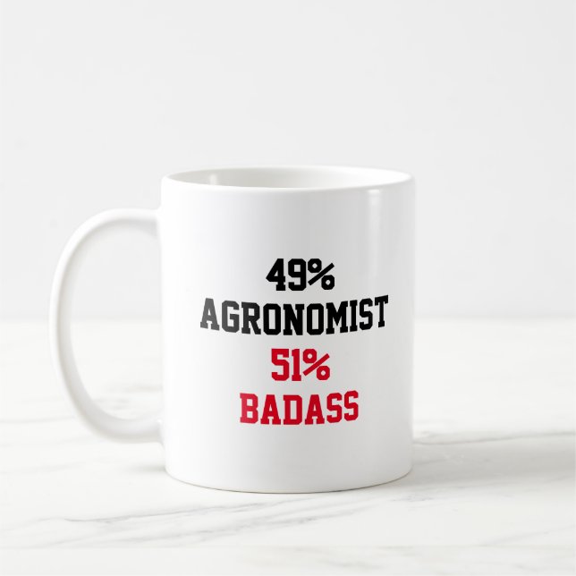 Agronomist Badass Coffee Mug (Left)