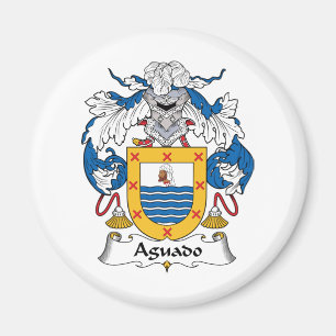 Aguado Family Crest Magnet